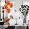 4PCS Big White Pumpkins Faux Foam Harvest Pumpkins for Fall Autumn Thanksgiving Seasonal Holiday Decor Decorations (White)